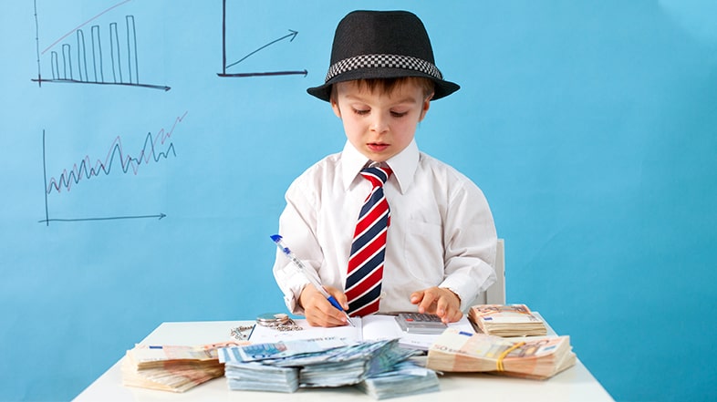 teach kids about investing