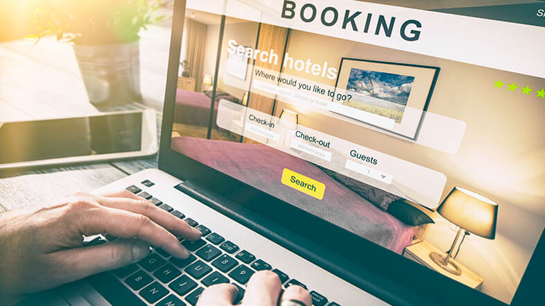 booking a last-minute vacation