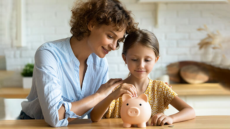talk to kids about money problems