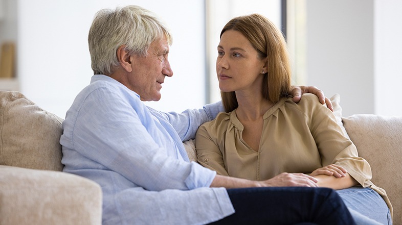 talk to your parents about their finances