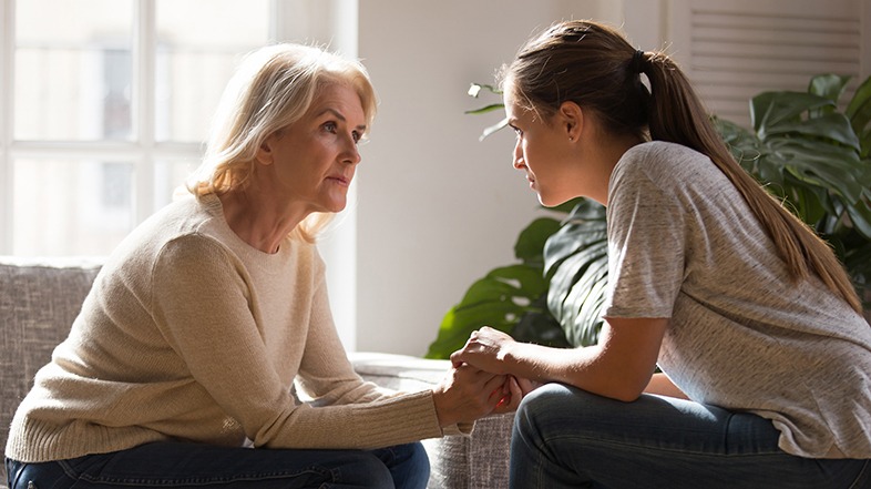 talk to your parents about their finances