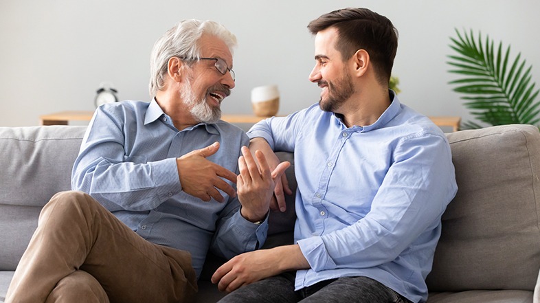 talk to your parents about their finances